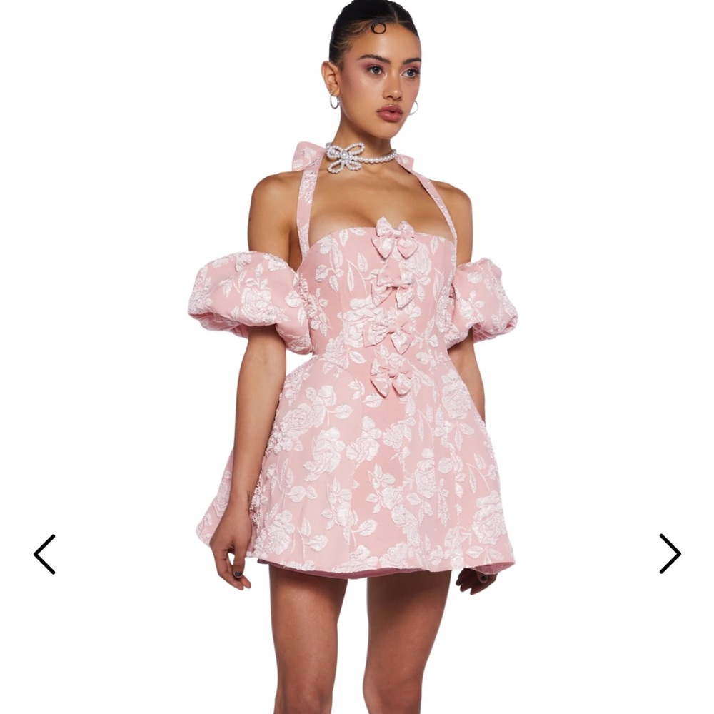 POLISHED POISE MINI DRESS - Dolls Kill Size Small + Tea Party Accessories